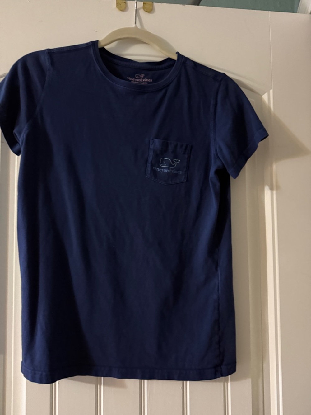 Vineyard Vines Navy Short Sleeve Pocket Tee